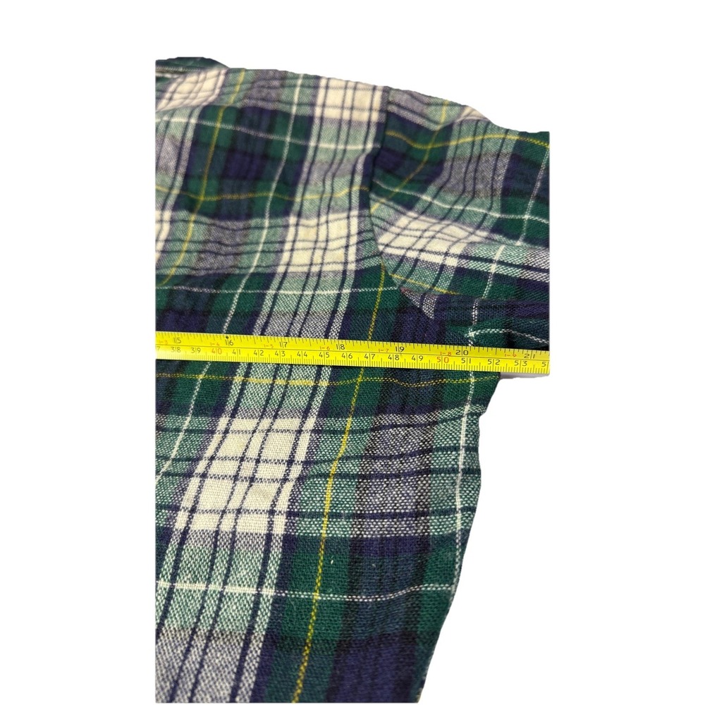 Ponderosa By Bardon Men's Small Flannel Shirt Long Sleeve Wool Vintage 3b4 - Picture 9 of 12